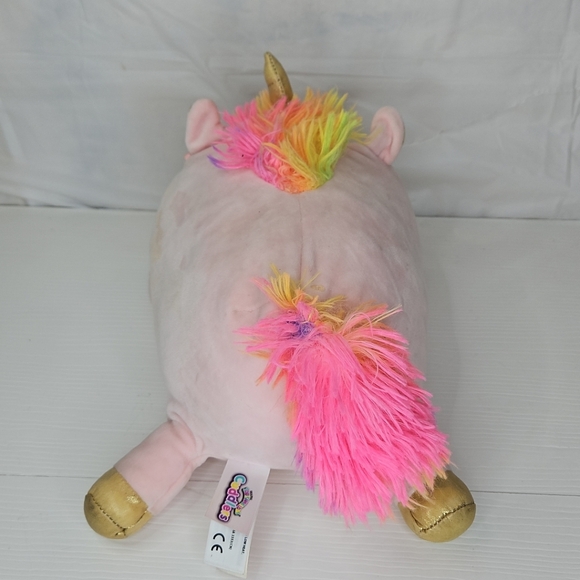 🎁 Original Squishmallows Cuddlers Kellytoy Ilene The Unicorn Laying Unicorn 10" - Picture 9 of 16